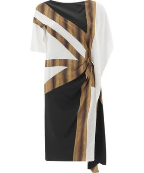 Burberry | Burberry Flag Print Asymmetric Dress
