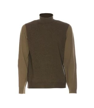 MAISON MARGIELA | Maison Margiela Two-Toned Turtleneck Knitted Jumper