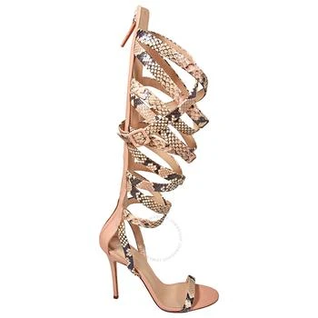 Open Box - Giuseppe Zanotti Ladies Sandal Knee Gladiator Sandals