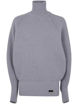 Balmain | Balmain High-Neck Ribbed Knit Jumper