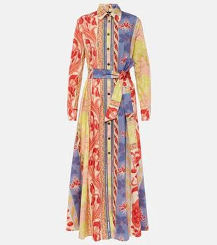 ETRO | Printed cotton-blend shirt dress