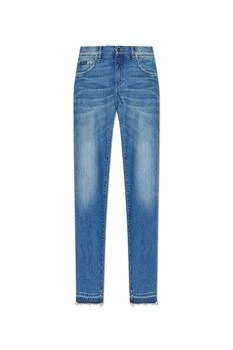 Dolce 
Gabbana | Dolce 
Gabbana Logo Plaque Slim Fit Jeans