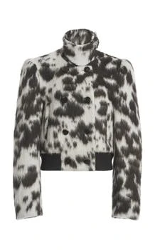 Dries Van Noten | Dries Van Noten Vudy Cow-Motif Jacquard Jacket - Moda Operandi