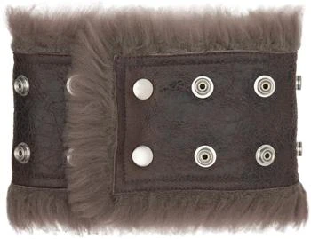 Rick Owens | Gray Concordians Strobe Neck Band