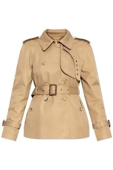 Chloé | Chloé Buckle Detailed Short Trench Coat