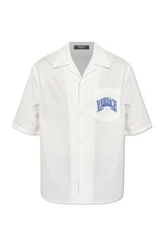 Versace | Versace Logo-Printed Short-Sleeved Shirt