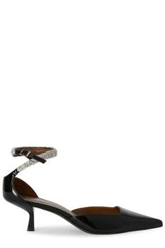 Giuseppe Zanotti | Giuseppe Zanotti Elenie 50 Crystal Ankle-Strap Pumps