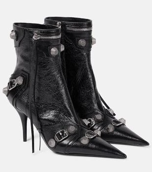 Balenciaga | Cagole leather ankle boots