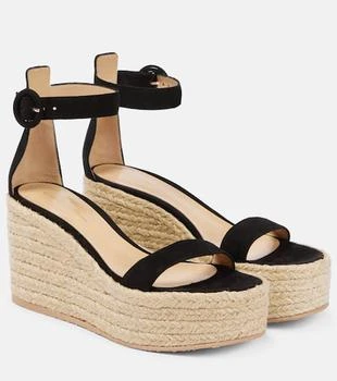 Gianvito Rossi | Portofino suede espadrille wedges
