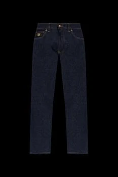 Versace Logo Patch Tapered-Leg Jeans