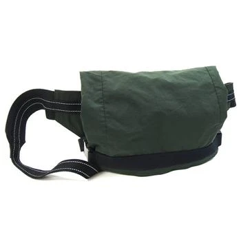 Bottega Veneta Nylon Leather Fanny Pack Sling Bag (Pre-Owned)