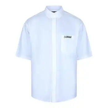 Balenciaga | Balenciaga Masking Tap Short-Sleeved Shirt