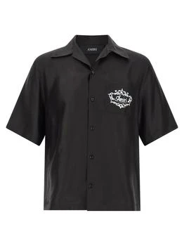 AMIRI | Amiri Chateau Crest Camp Bowling Shirt