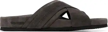 Tom Ford | Gray Suede Wicklow Slides