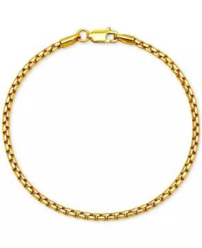 Macy's | Rounded Box Link Chain Bracelet 8", in 14k Gold