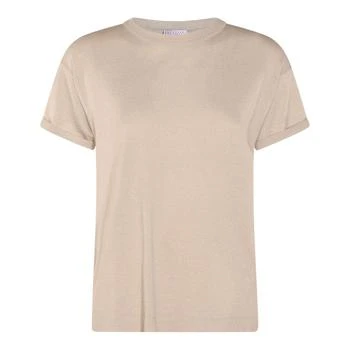 Brunello Cucinelli | Brunello Cucinelli Short-Sleeved Crewneck Knitted T-Shirt