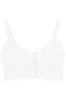 Dolce & Gabbana | Dolce & Gabbana Lace Sleeveless Cropped Top