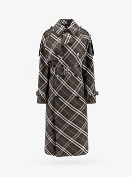 Burberry | Trench with check print