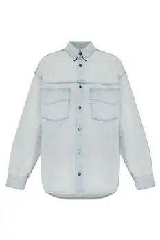 Balenciaga | Balenciaga Denim Long Sleeve Shirt