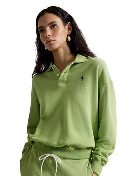 Ralph Lauren Lightweight Fleece Long Sleeve Polo