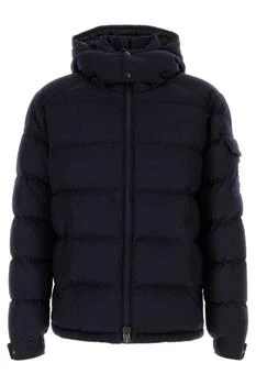 Moncler | Moncler Montgenevre Hooded Flannel Short Down Jacket