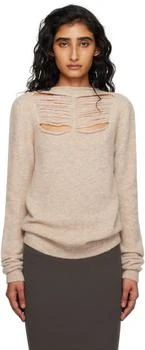 Rick Owens | Gray Concordians LS Sweater