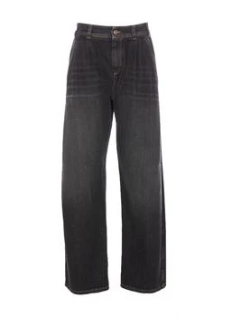 Brunello Cucinelli | Brunello Cucinelli High-Waisted Wide-Leg Jeans