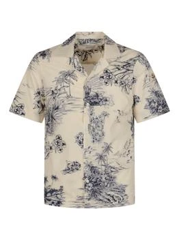 Moncler | Moncler Floral Printed Short-Sleeved Shirt