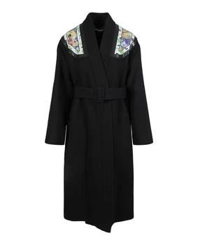 Stella McCartney | Floral-Print Belted Coat