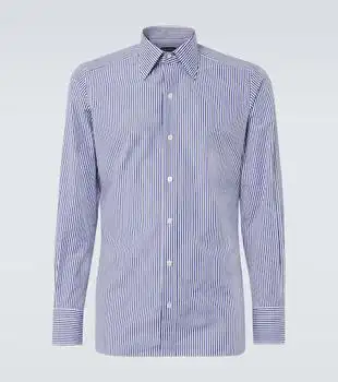 Tom Ford | Bengal stripe cotton-blend shirt