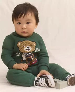 Baby Boys
 Bear Applique Hoodie and Joggers, 2-Piece Set