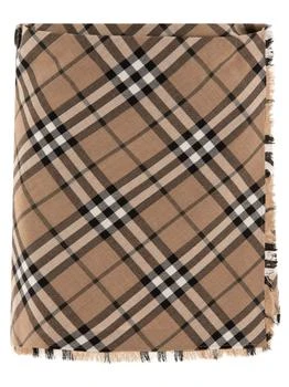 Burberry | Burberry Checked Pleated Mini Skirt