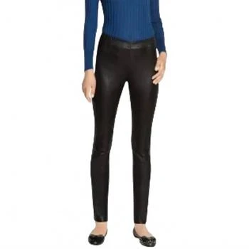 Salvatore Ferragamo | Women
s Nappa Leather Trousers In Black