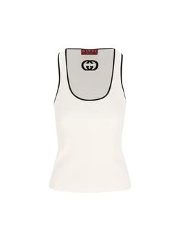 Gucci | Gucci Intarsia Ribbed Tank Top