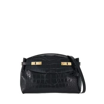 Salvatore Ferragamo | Hug Gancini-Buckled Calfskin Shoulder Bag