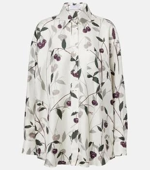 Stella McCartney | Printed silk twill shirt
