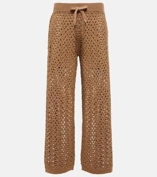 Brunello Cucinelli | Cotton, linen and silk sweatpants