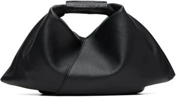 MM6 | Black Triangular Tote