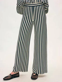 White + Warren White + Warren - Superfine Organic Cotton Wide Leg Pants