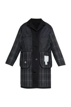 MAISON MARGIELA | Maison Margiela Straight Hem Buttoned Coat