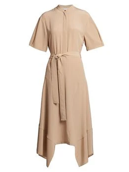 Stella McCartney | Belted Silk Shirtdress