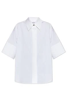 Givenchy | Givenchy Collared Short-Sleeve Poplin Shirt