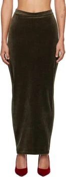 Khaki Hybrid Skort