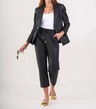 Emily McCarthy Emily Mccarthy - Vegan Leather Joy Jogger