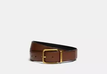 Coach Square Roller Buckle Cut-To-Size Reversible Belt, 38 Mm