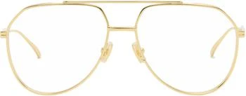 Bottega Veneta | Gold Ribbon Glasses