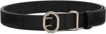 Jil Sander | Black Cannolo Belt