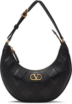 Valentino | Black Quiltie 67 Mini Bag