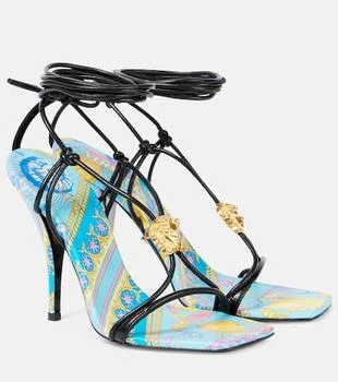 Versace | La Medusa printed leather sandals