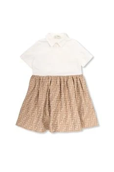 Fendi | Fendi Kids FF Jacquard Panelled Dress